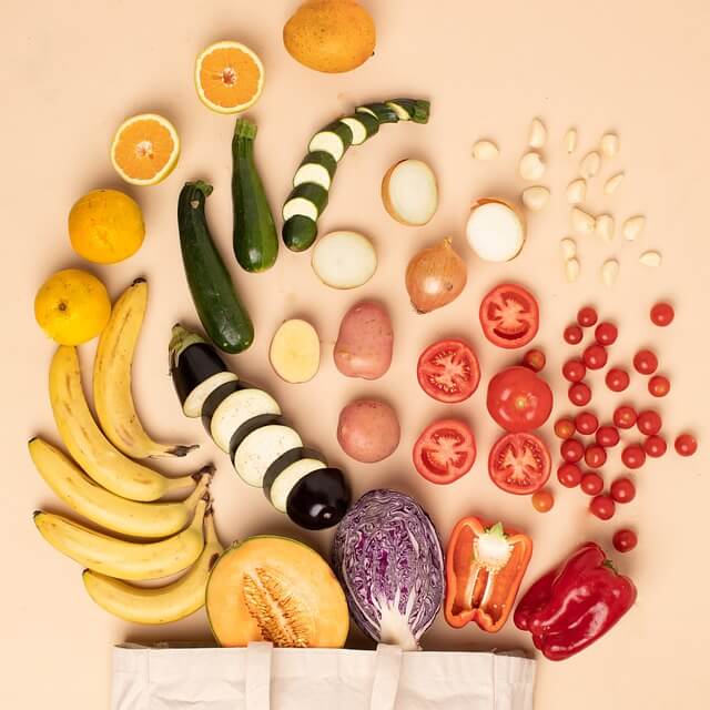 fruits and veggies